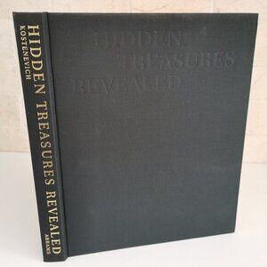 1995 Hidden Treasures Revealed Book Impressionist Artworks Black Book Decor Art